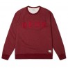 Sweater Deus Ex Machina Walter Applique - burgandy