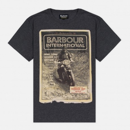 Camiseta Barbour STEVE McQUEEN Adventure - MonegrosCycles