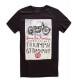 Camiseta Deus Ex Machina Triumph Trophy negra - MonegrosCycles